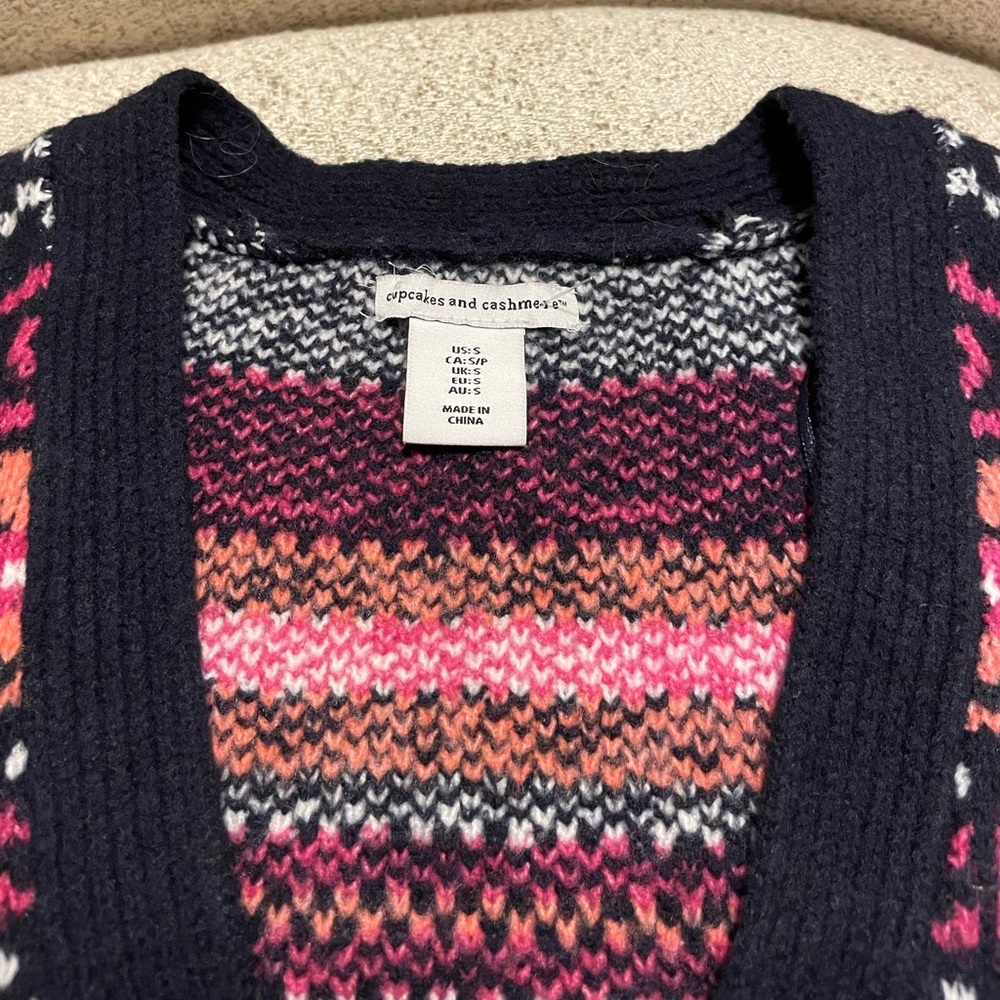 Cupcakes and Cashmere Anthropologie Knit Button Front Cardigan - Picture 2 of 4